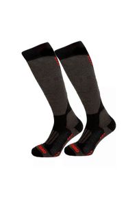 BLIZZARD - Skarpety narciarskie Blizzard Wool Performance Ski Socks 230104. Kolor: czerwony, czarny, wielokolorowy. Sport: narciarstwo #1