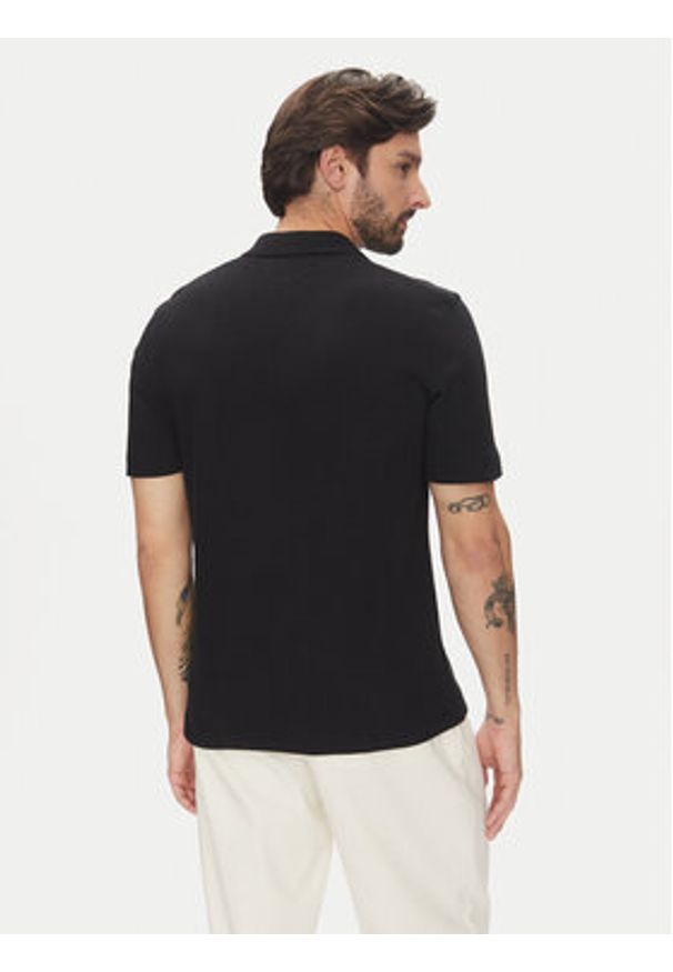 Marc O'Polo Polo 524 3021 53176 Czarny Regular Fit. Typ kołnierza: polo. Kolor: czarny. Materiał: bawełna