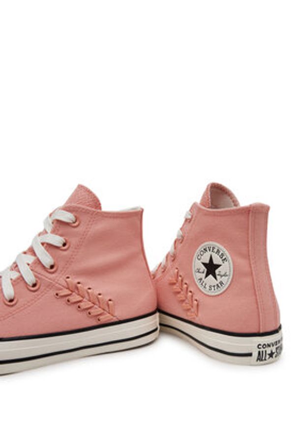 Converse Trampki Chuck Taylor All Star Crafted Laces A12577C Różowy. Kolor: różowy. Materiał: materiał