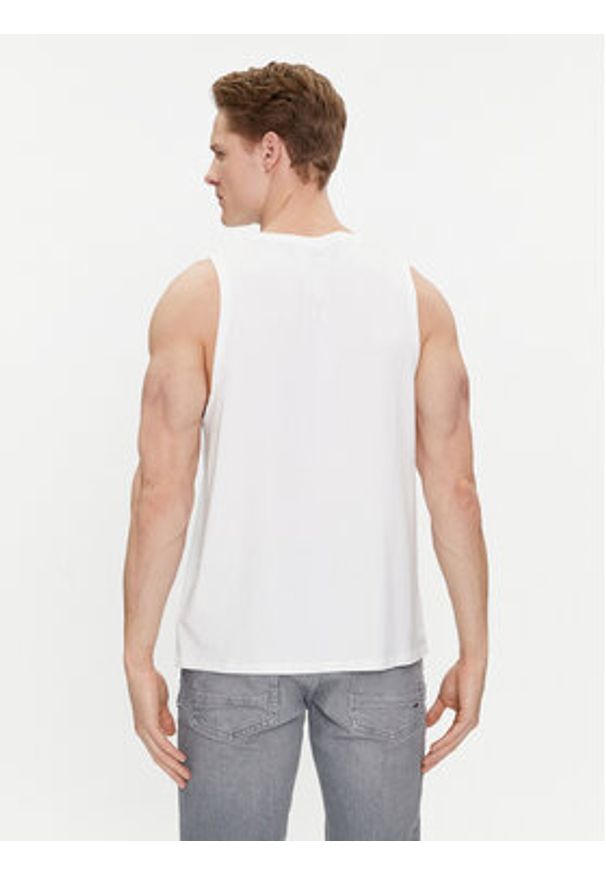 Tommy Jeans Komplet 2 tank topów UM0UM03158 Biały Regular Fit. Kolor: biały. Materiał: bawełna