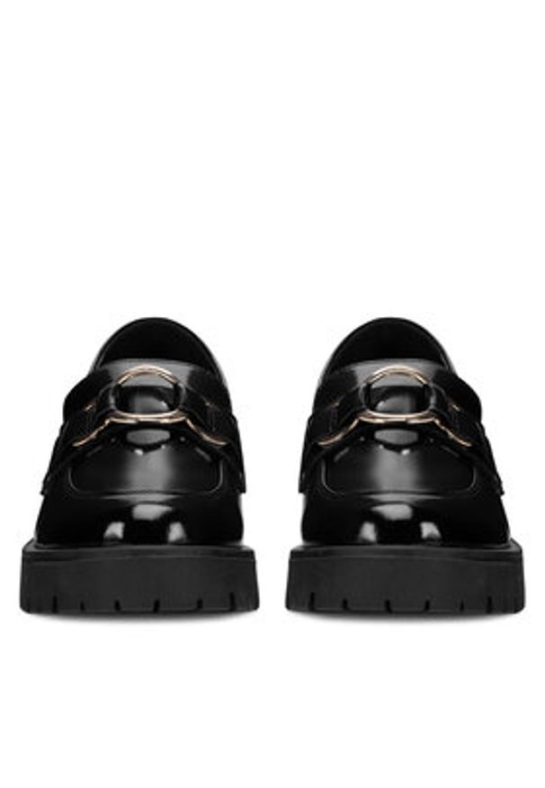 Sergio Bardi Loafersy ARC-E1091-01SB Czarny. Kolor: czarny. Materiał: skóra, lakier