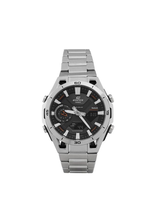 Casio Zegarek Edifice ECB-2300D-1AEF Srebrny. Kolor: srebrny