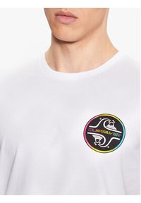 Quiksilver T-Shirt Core Bubble EQYZT07232 Biały Regular Fit. Kolor: biały. Materiał: bawełna #2