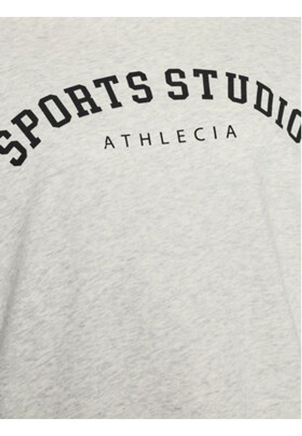 Athlecia Bluza Studio W Hoody EA231368 Szary Regular Fit. Kolor: szary. Materiał: bawełna