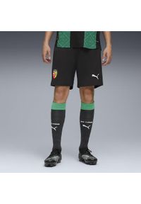 Puma - Męskie szorty RC Lens 25/26 PUMA Black White. Kolor: czarny, biały, wielokolorowy. Materiał: tkanina. Sport: fitness, piłka nożna