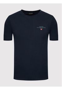Napapijri T-Shirt Selbas NP0A4GBQ Granatowy Regular Fit. Kolor: niebieski. Materiał: bawełna #2