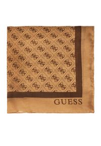 Guess Szal AW5341 POL03 Brązowy. Kolor: brązowy. Materiał: poliester, materiał