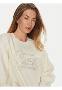 Guess Sweter Laura W4BR07 Z26I2 Écru Regular Fit. Materiał: wiskoza #4