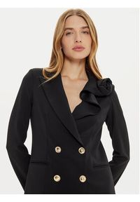 Rinascimento Marynarka CFC0121326003 Czarny Regular Fit. Kolor: czarny. Materiał: syntetyk #3