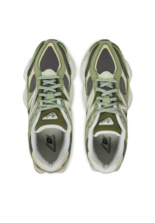 New Balance Sneakersy U9060CTD M Zielony. Kolor: zielony. Materiał: zamsz, skóra