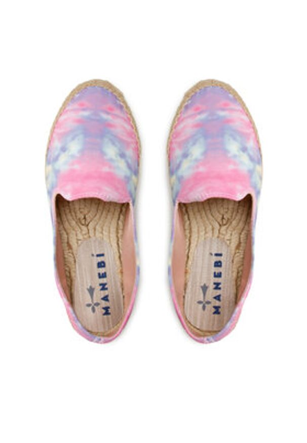 Manebi Espadryle Slippers W T 2.2 N0 Różowy. Kolor: różowy. Materiał: materiał