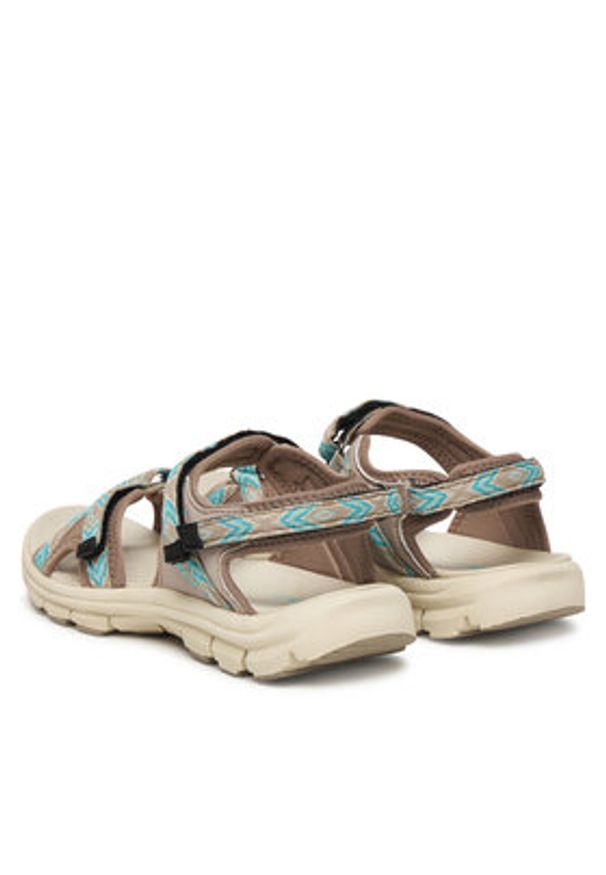 CMP Sandały Almaak Hiking Sandal 38Q9946 Zielony. Kolor: zielony. Materiał: materiał