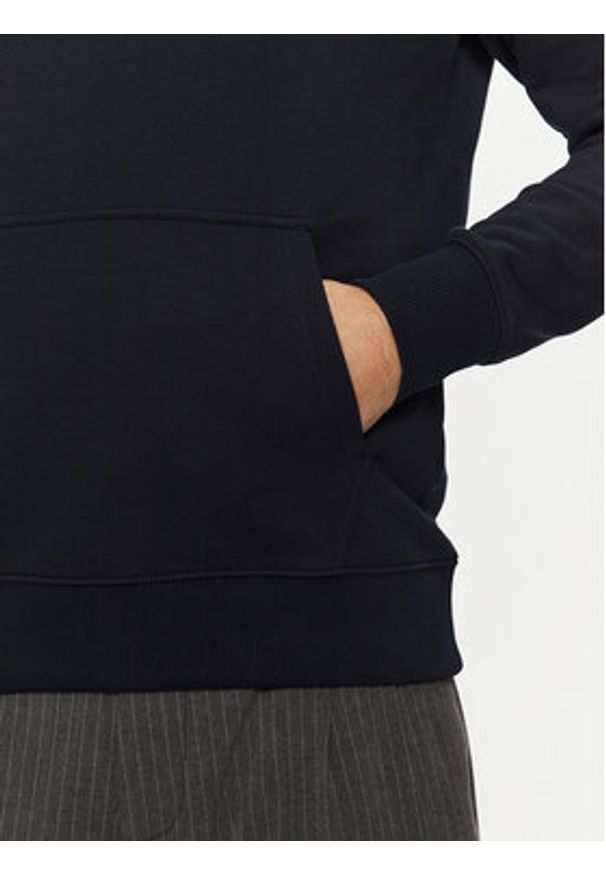 TOMMY HILFIGER - Tommy Hilfiger Bluza Essential MW0MW37235 Granatowy Regular Fit. Kolor: niebieski. Materiał: bawełna