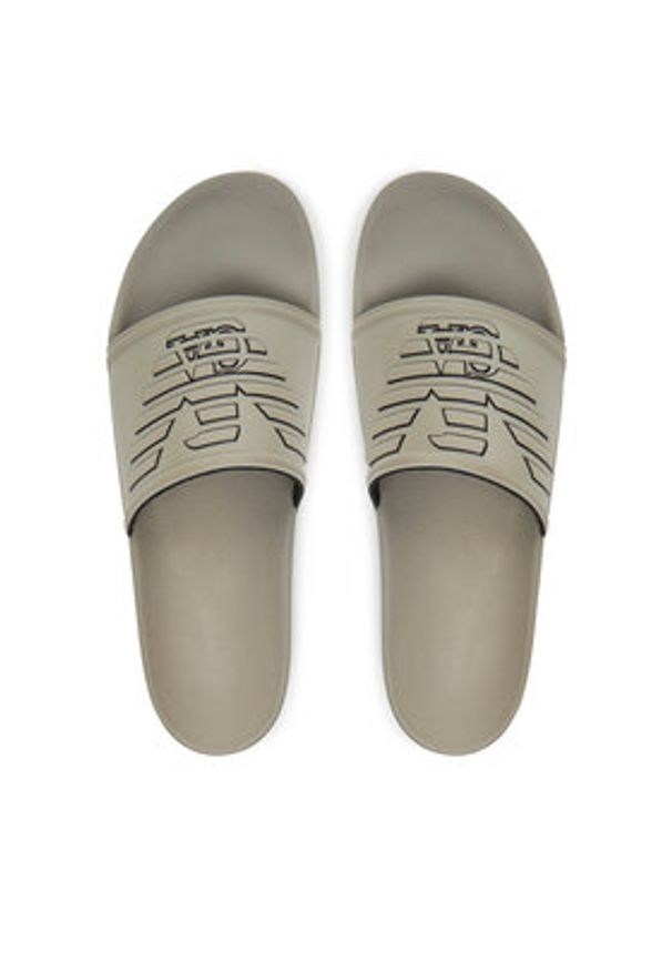 Emporio Armani Klapki XVPS11 XR273 U529 Beżowy. Kolor: beżowy. Materiał: syntetyk