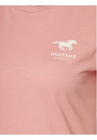 Mustang T-Shirt Loa 1014969 Różowy Regular Fit. Kolor: różowy. Materiał: bawełna #3