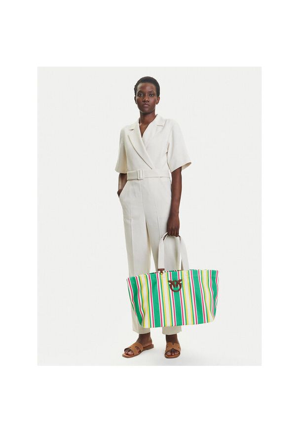 Pinko - Torebka PINKO. Kolor: zielony