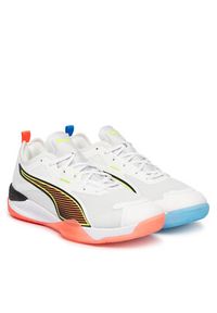 Puma Buty halowe Eliminate NITRO™ 4 Game On 108885 01 Biały. Kolor: biały. Materiał: materiał #3