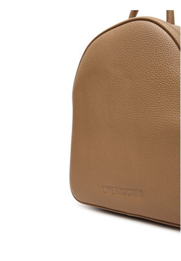 Love Moschino - LOVE MOSCHINO Plecak JC4030PP1NLT0104 Beżowy. Kolor: beżowy. Materiał: skóra