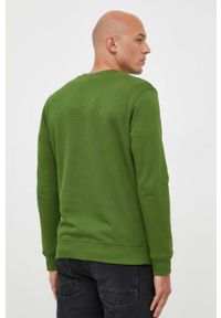 JOOP! - Joop! bluza bawełniana męska kolor zielony z nadrukiem. Okazja: na co dzień. Kolor: zielony. Materiał: bawełna. Wzór: nadruk. Styl: casual #5