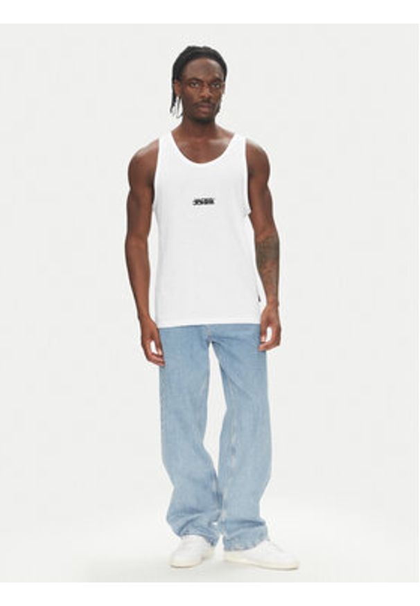 Jack & Jones Komplet tank topów Sago 12284750 Szary Regular Fit. Kolor: szary. Materiał: bawełna