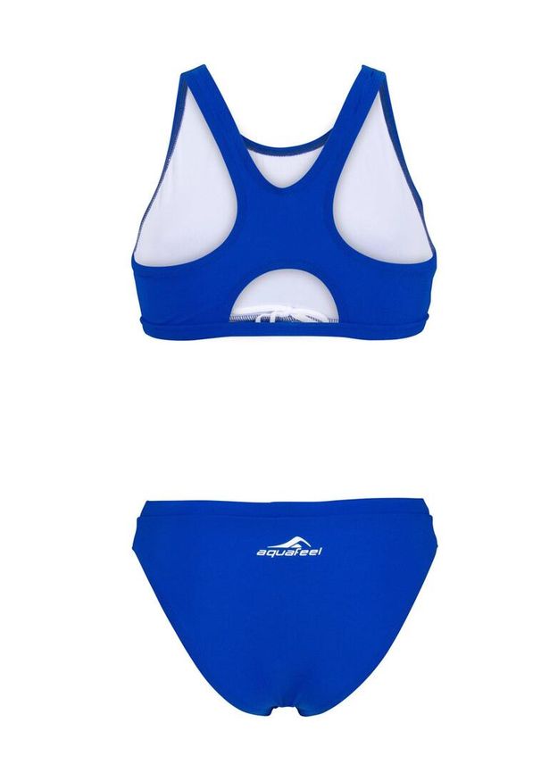 AQUAFEEL - Strój kąpielowy damski Aquafeel Bikini Racerback. Kolor: niebieski