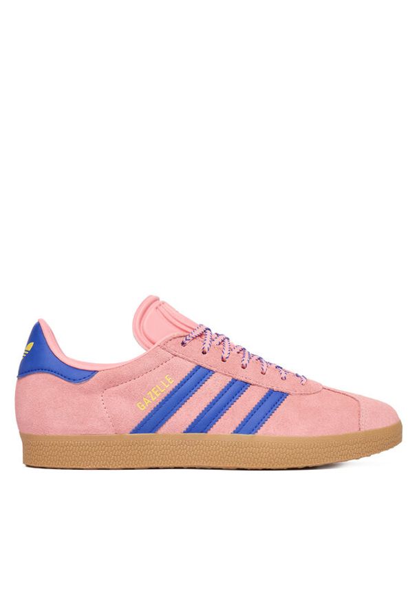 Adidas - adidas Sneakersy Gazelle JH7213 Różowy. Kolor: różowy. Materiał: zamsz, skóra. Model: Adidas Gazelle