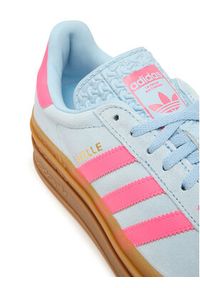 Adidas - adidas Sneakersy Gazelle Bold KI9837 Niebieski jasny. Kolor: niebieski. Materiał: skóra, zamsz. Model: Adidas Gazelle #3