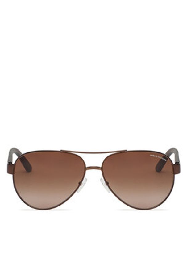 Armani Exchange Okulary przeciwsłoneczne 0AX2034S 605813 Brązowy. Kolor: brązowy