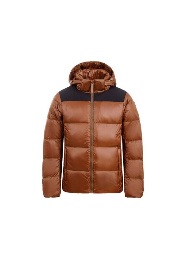 ICEPEAK - Kurtka zimowa męska Icepeak Anderson. Kolor: brązowy. Materiał: poliester. Sezon: zima. Sport: turystyka piesza