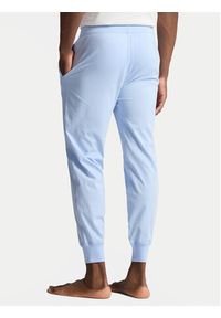 Polo Ralph Lauren Spodnie piżamowe 714899511012 Błękitny Regular Fit. Kolor: niebieski. Materiał: bawełna #3