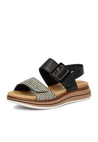 Remonte Sandały CEO-D1J53-02 Czarny. Kolor: czarny. Materiał: skóra, syntetyk #8