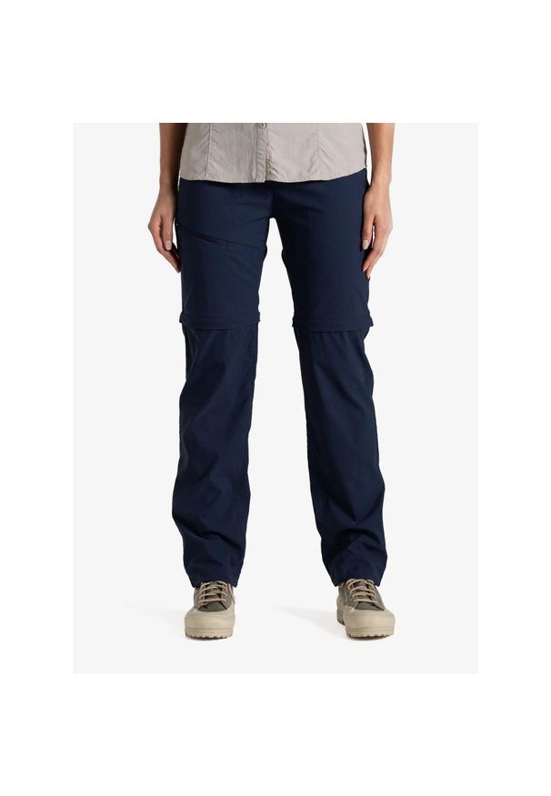 CRAGHOPPERS - Spodnie turystyczne damskie Craghoppers NosiLife Pro Convertible Trouser III. Kolor: niebieski