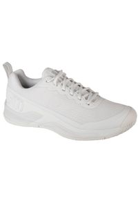 Wilson - Buty do tenisa męskie, Rush Pro 4.5. Kolor: biały. Materiał: materiał, tkanina, syntetyk. Sport: tenis