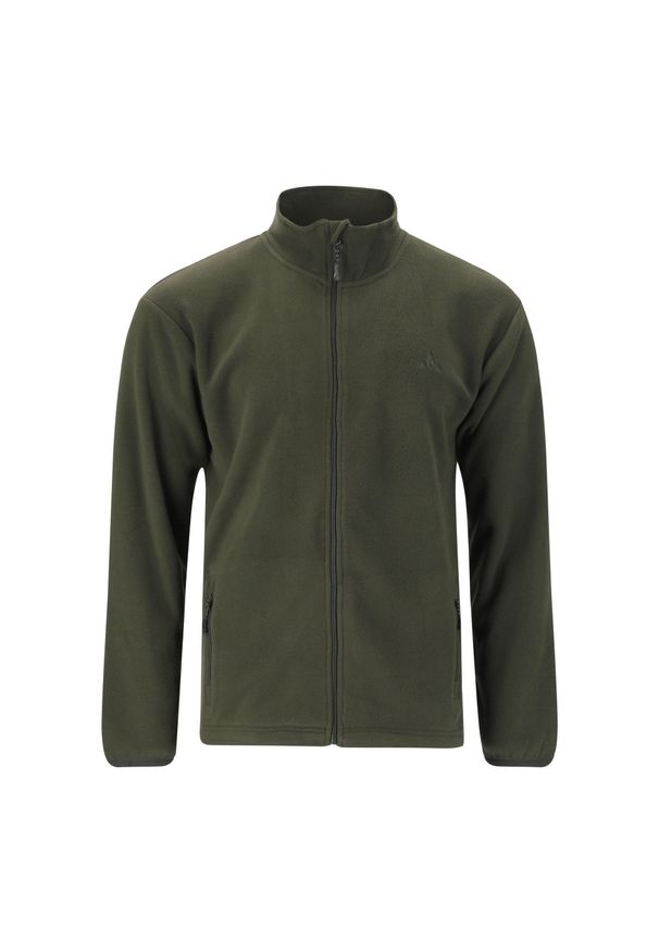 Kurtka z dresu Whistler Cocoon. Kolor: wielokolorowy, czarny, zielony. Materiał: polar, dresówka. Sport: turystyka piesza