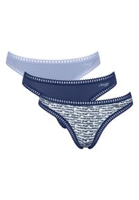 Sloggi Komplet stringów Go Crush 10219704 Niebieski. Kolor: niebieski. Materiał: bawełna #1