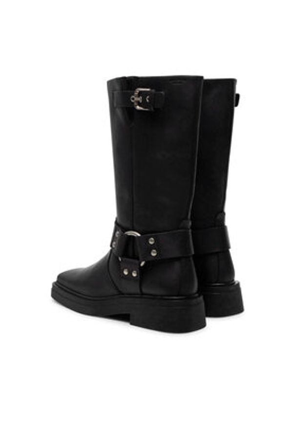 Vagabond Shoemakers Kozaki Eyra 5452-209-21 Czarny. Kolor: czarny. Materiał: skóra