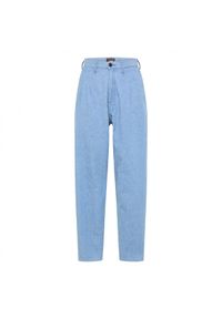 Lee - LEE PLEATED STELLA TAPER DAMSKIE SPODNIE JEANSOWE JEANSY LIGHT LINNEN L30VNBYK #3