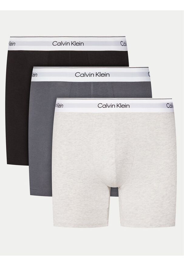 Calvin Klein Underwear Komplet 3 par bokserek 000NB3964A Kolorowy. Materiał: bawełna. Wzór: kolorowy