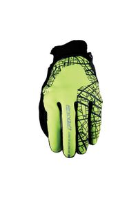 FIVE GLOVES - Rękawiczki SHIBUYA REFLECTIVE - DISTRICK FLUO YELLOW (neon żółty) - XXXL/13. Kolor: żółty. Sezon: zima. Sport: kolarstwo #1