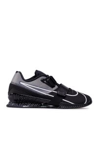 Nike Buty Romaleos 4 CD3463 010 Czarny. Kolor: czarny. Materiał: materiał