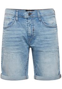 Blend Szorty jeansowe 20713326 Niebieski Slim Fit. Kolor: niebieski. Materiał: jeans, bawełna #4