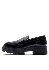 Badura Loafersy VILA-2876 Czarny. Kolor: czarny. Materiał: skóra #7