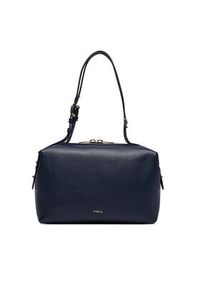 Furla Torebka Double M WB01905 BX3036 KH 4852S Granatowy. Kolor: niebieski. Materiał: skórzane #6