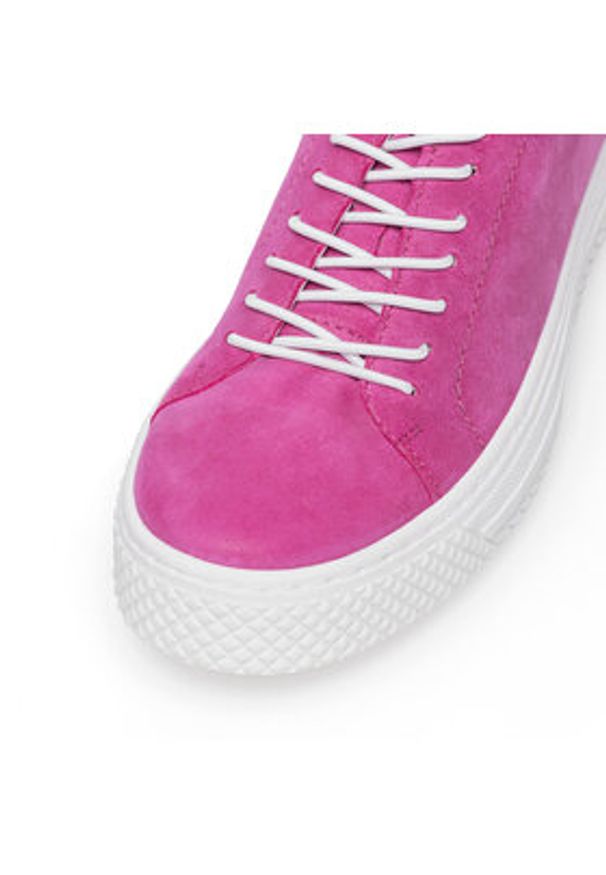 Lasocki Sneakersy WI23-MONACO-08 Różowy. Kolor: różowy. Materiał: zamsz, skóra