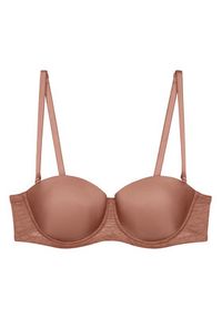 Triumph Biustonosz bardotka Signature Sheer 10224861 Brązowy. Kolor: brązowy. Materiał: syntetyk #5