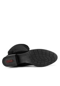 Rieker Kozaki 78654-00 Czarny. Kolor: czarny. Materiał: skóra, zamsz #5