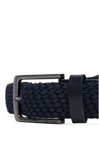 Calvin Klein Pasek Casual Pin Buckle 35Mm Fixed - LV04D7088G Granatowy. Kolor: niebieski. Materiał: syntetyk. Styl: casual #2