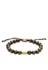 Fossil Bransoletka Galaxy Beads JF04820710 Khaki. Kolor: brązowy