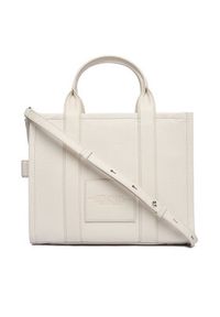 MARC JACOBS - Marc Jacobs Torebka The Leather Medium Tote H004L01PF21 Écru. Materiał: skórzane