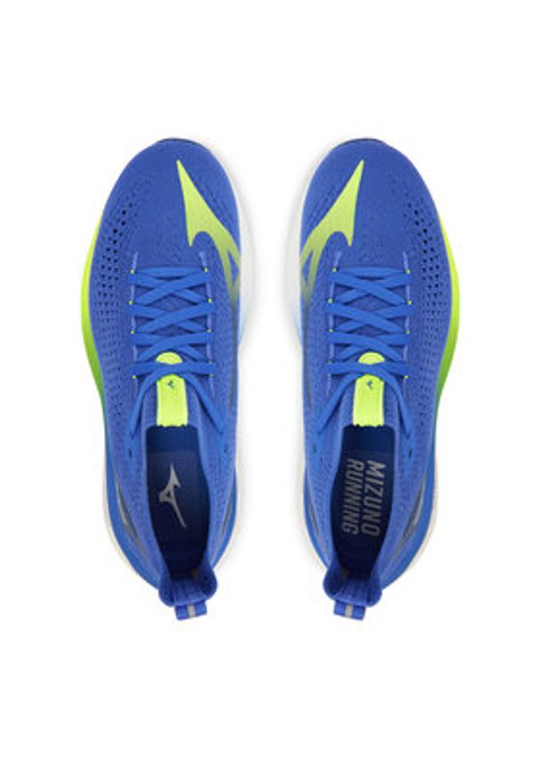 Mizuno Buty do biegania Neo Vista 2 J1GC2534 Niebieski. Kolor: niebieski. Materiał: materiał